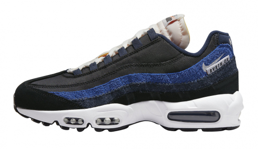 Nike Air Max 95 SE Running Club Deep Royal Blue Black/Sail-Obsidian-Deep Royal Blue DH2718-001