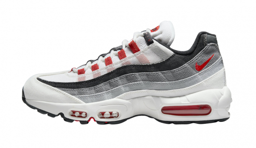 Nike Air Max 95 Smoke Grey (Japan) White/Grey-Red-Black DH9792-100