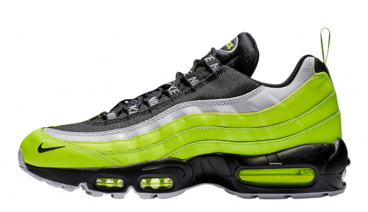 Nike Air Max 95 Volt Glow Volt/Black-Volt Glow-Barely Volt-White-Dark Grey 538416-701