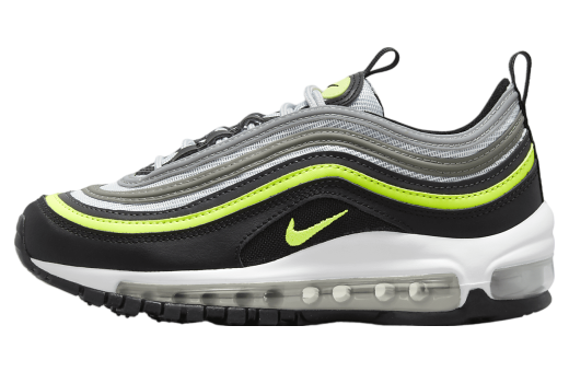 Nike Air Max 97 GS Pure Platinum / Volt Pure Platinum/Black/White/Volt 921522-030