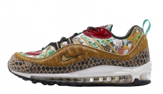 Nike Air Max 98 Chinese New Year 2019 Wheat/Metallic Gold-black BV6649708