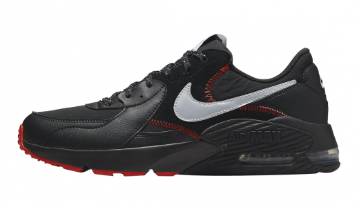 Nike Air Max Excee Bred Reflective Black/Black-Sport Red-Metallic Silver DM0832-001