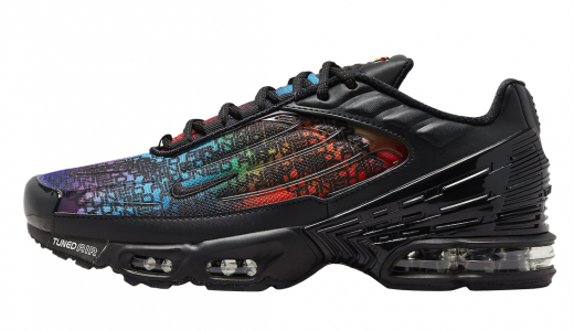 Nike Air Max Plus 3 Rainbow Gradient Black/Multicolor FD0671-001