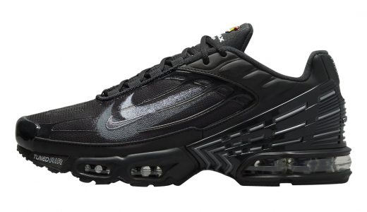 Nike Air Max Plus 3 Spray Paint Swooshes Black/Grey FD0659-001