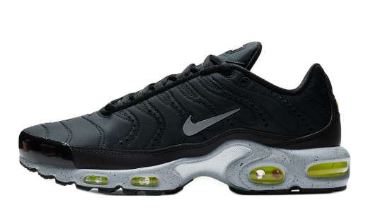 Nike Air Max Plus Premium Black Matte Silver Black/Matte Silver/Volt 815994-003