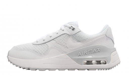 Nike Air Max Systm GS Pure Platinum White/White-pure Platinum DQ0284102