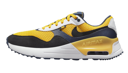 Nike Air Max SYSTM Michigan Amarillo/Black-College Navy-White DZ7739-700