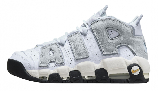 Nike Air More Uptempo Grey Suede White/Grey DZ4516-100