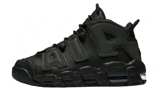 Nike Air More Uptempo GS Reflective Black/Black-Wolf Grey 922845-001