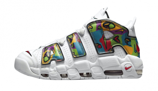 Nike Air More Uptempo Peace, Love, Swoosh White/Multiicolor DM8150-100