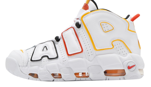 Nike Air More Uptempo Rayguns White/Black-Orange-Yellow DD9223-100