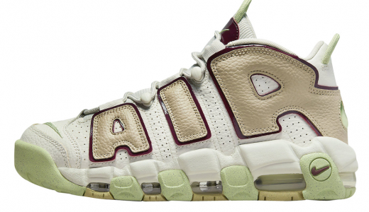 Nike Air More Uptempo Tan Mint Green Tan/Mint Green-Burgundy DX8955-001