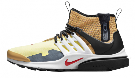 Nike Air Presto Mid Utility Bossk Yellow/Black-White DC8751-700