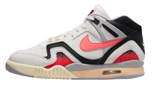 Nike Air Tech Challenge 2 Hot Lava 2024 Phantom/Hot Lava-Black-Silver-Pale Ivory FZ9033-001