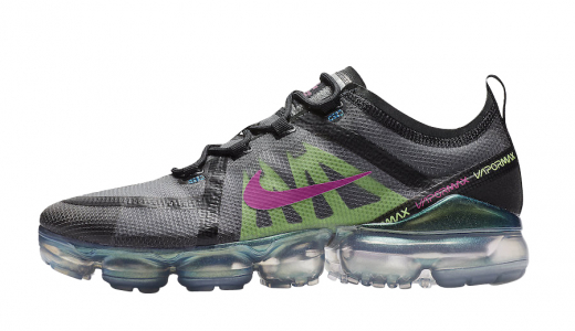 Nike Air VaporMax 2019 Black Active Fuchsia Lime Blast Black/Active Fuchsia-Photo Blue-Lime Blast-Wolf Grey AT6810-001