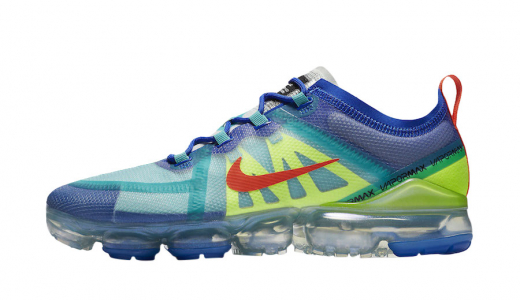 Nike Air VaporMax 2019 Blue Volt Crimson Blue/Volt-Crimson AR6631-402