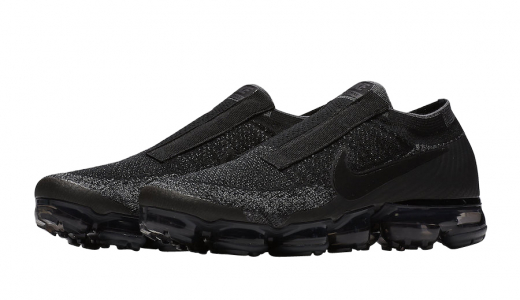 Nike Air VaporMax Laceless Black Night Black/Grey AQ0581-001