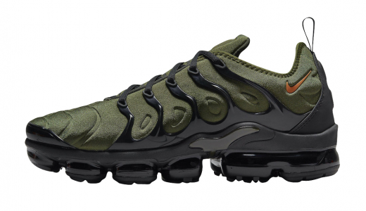 Nike Air VaporMax Plus Olive Olive/Black-Orange DQ4688-300