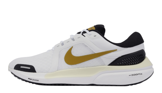 Nike Air Zoom Vomero 16 White Gold Suede White/Gold Suede-white-black FB7157171