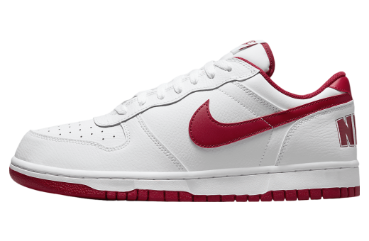 Nike Big Low White / Gym Red White/Gym Red 355152-150