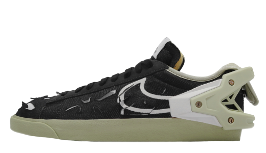 Nike Blazer Low X ACRONYM Black / White Black/White/Olive Aura DO9373001