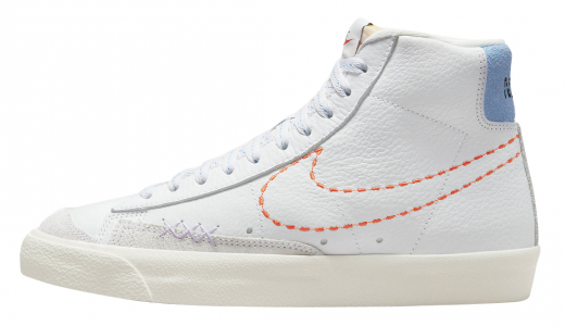 Nike Blazer Mid 101 White/Orange-Teal DX2350-100