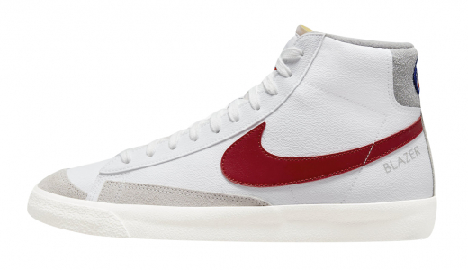 Nike Blazer Mid 77 Athletic Club White/Gym Red-Light Smoke Grey-Phantom DH7694-100