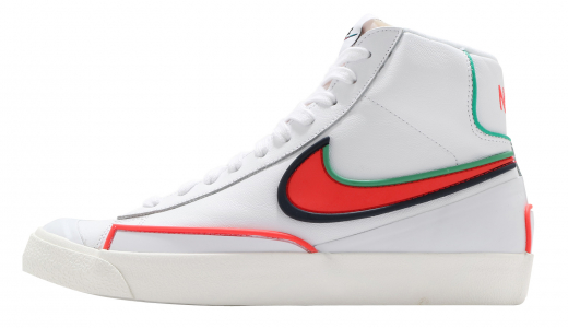 Nike Blazer Mid 77 Infinite White Bright Crimson Blue Void White/Bright Crimson-blue Void DA7233102