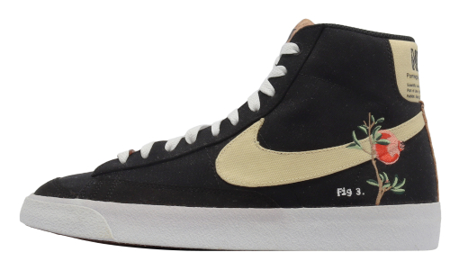 Nike Blazer Mid 77 Pomegranate Black/Solar Flare-white-black CI1166001