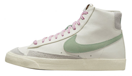 Nike Blazer Mid 77 PRM Certified Fresh Sail/Enamel Green-Coconut Milk-Off Noir DO9787-100