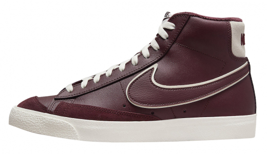 Nike Blazer Mid Burgundy White Burgundy/White DQ7672-600