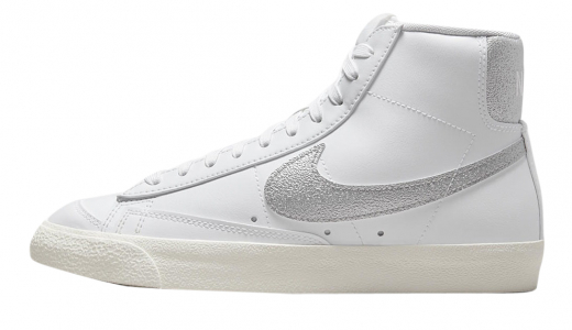 Nike Blazer Mid White Metallic Silver White/Metallic Silver-Sail-Summit White DQ7574-100