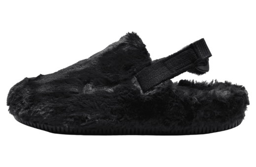 Nike Calm Mule Black Fur Black/Black FZ3119-001