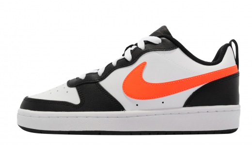 Nike Court Borough Low 2 GS White Total Orange White/Total Orange-black BQ5448115