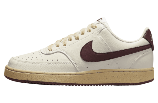 Nike Court Vision Low Next Nature Sail / Pearl White Sail/Pearl White/Sesame/Dark Beetroot FB8942-133