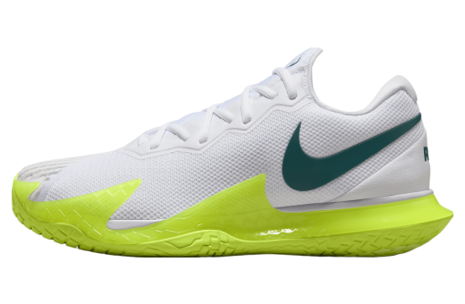 Nike Court Zoom Vapor Cage 4 Rafa White / Volt (Hard Court) White/Volt/Geode Teal DD1579-107