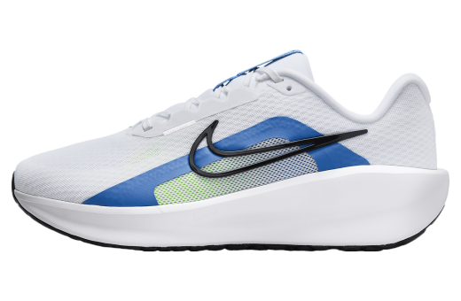 Nike Downshifter 13 White / Star Blue (Extra Wide) White/Star Blue/Green Strike/Black FJ1284-103