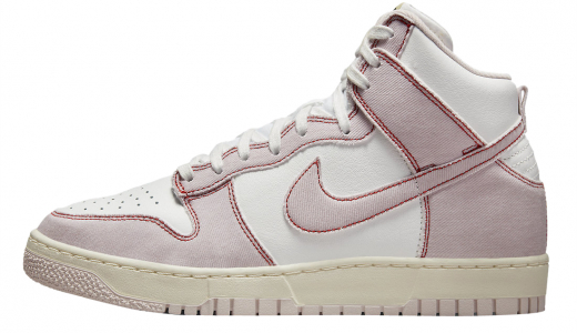 Nike Dunk High 1985 Pink Denim White/Pink-Sail DQ8799-100