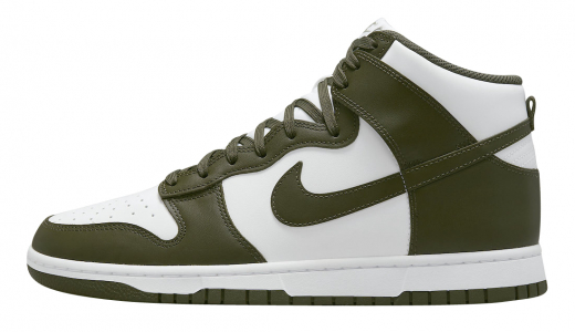 Nike Dunk High Cargo Khaki White/Cargo Khaki DD1399-107