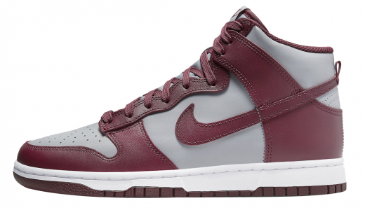 Nike Dunk High Dark Beetroot Dark Beetroot/Dark Beetroot-Wolf Grey DD1399-600