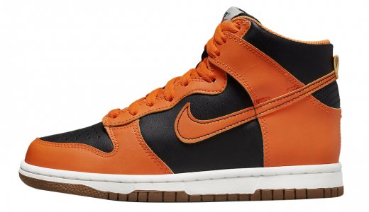 Nike Dunk High GS Black Orange Black/Orange DB2179-004