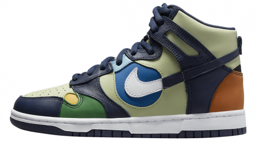 Nike Dunk High Multicolor Blue/Green DQ7575-300