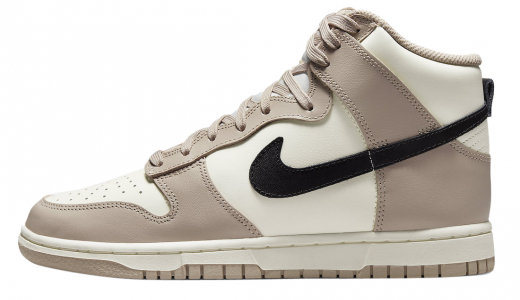 Nike Dunk High WMNS Fossil Stone Fossil Stone/Black-Sail DD1869-200