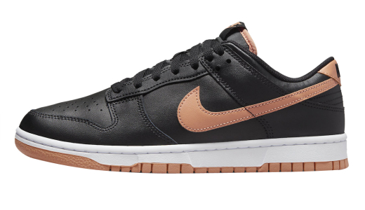 Nike Dunk Low Amber Brown Black/Amber Brown-White DV0831-004