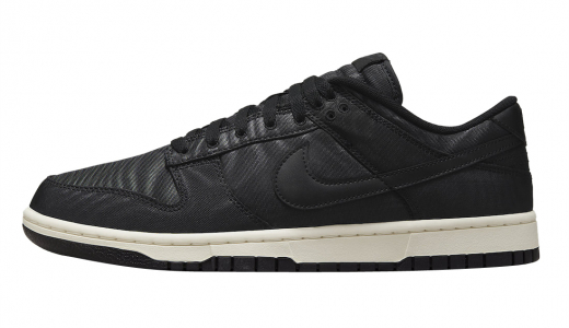 Nike Dunk Low Black Canvas Black/Black-White DV7211-001