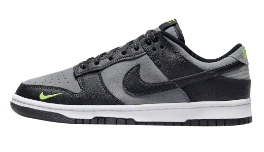 Nike Dunk Low Black Cool Grey Black/Cool Grey-Volt FQ2205-001