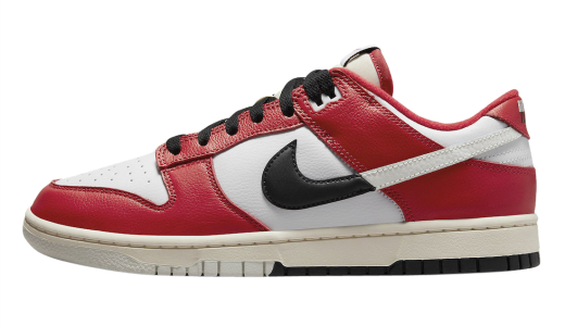 Nike Dunk Low Chicago Split University Red/Black-Light Silver-White DZ2536-600