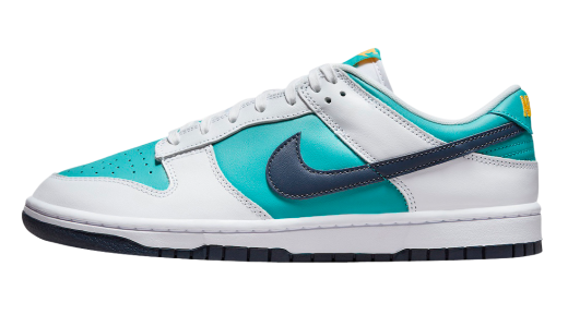 Nike Dunk Low Dusty Cactus Dusty Cactus/Thunder Blue-White-Racer Pink-Laser Orange HF4850-345