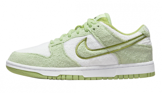 Nike Dunk Low Fleece Green White/Green DQ7579-300