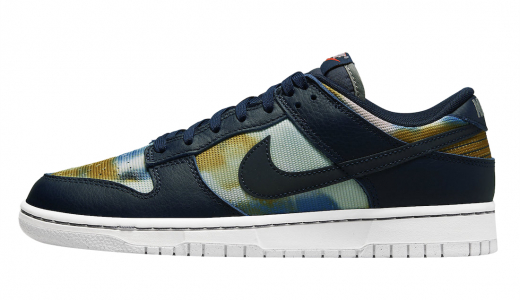 Nike Dunk Low Graffiti Navy Navy/White DM0108-400